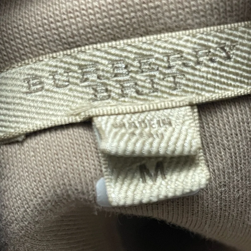 Burberry Men's Nova Check Half-Zip Pull up Rugby Jacket - Picture 7 of 10